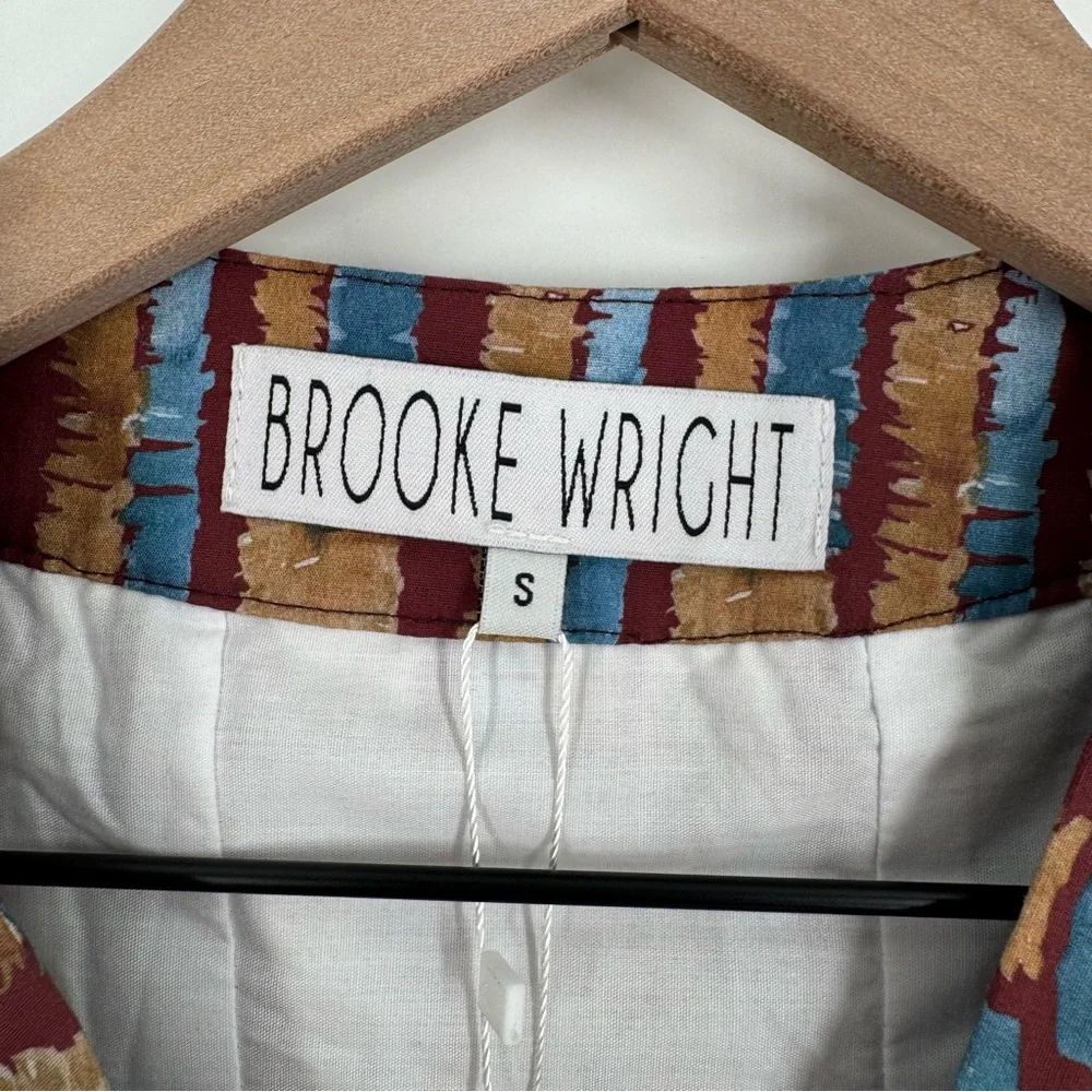 NEW! BROOKE WRIGHT Henrietta Caftan in Golden Rod Size‎ Small